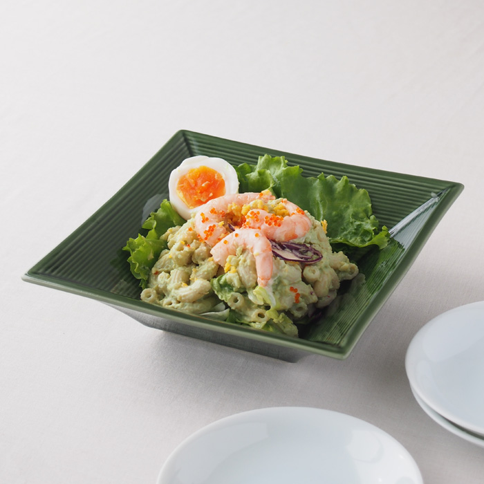 calm（カーム）18cmボウル　織部　料理イメージ