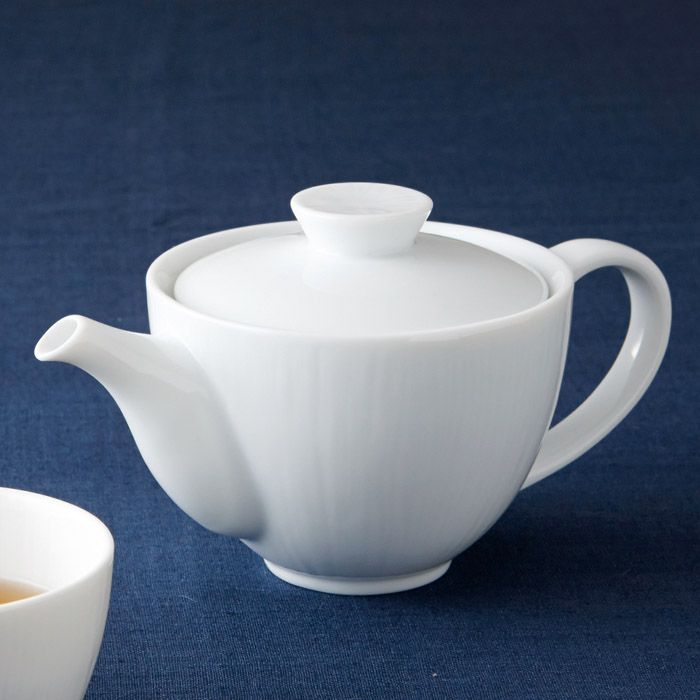 crease(クリース)ポット 白磁