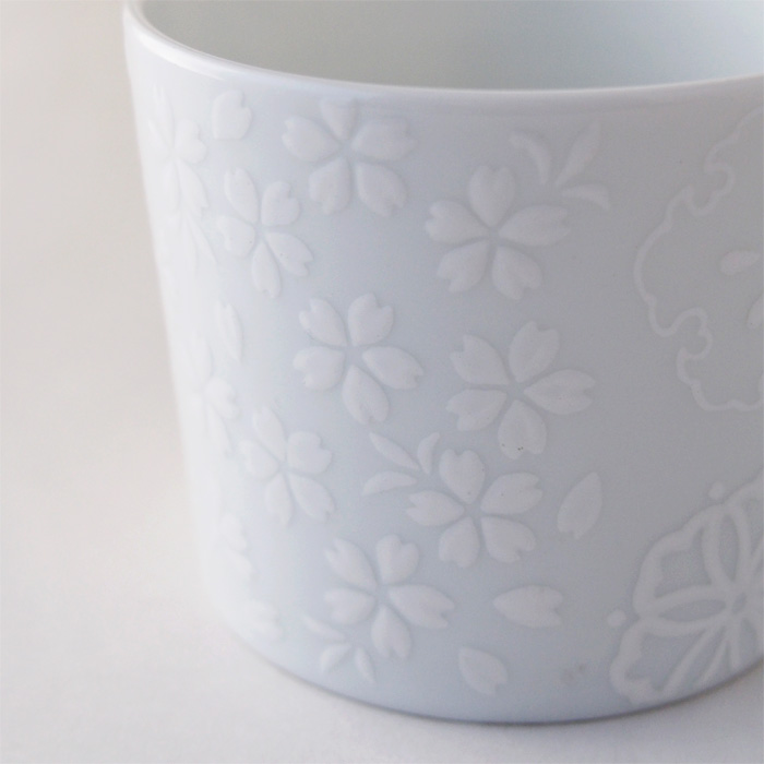 janome（ジャノメ）そば猪口　春冬散し文様