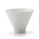 tya-haku（茶白‐チャハク）朝顔形煎茶碗　白磁