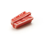 atari（あたり）矢羽箸置き　赤釉