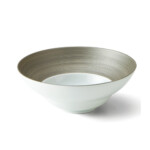 川昌（kawasho）cendan -センダン- ボウル（大）銀彩17.5cm（rim bisque＆silver）