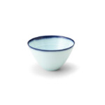LKL_tea（エルケーエル ティー）煎茶碗　窯変呉須 / 青磁釉
