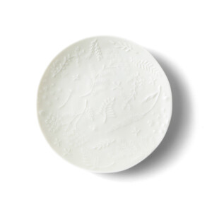 float（フロート）15.5cm レリーフプレート　アイボリー