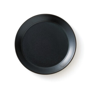 スープのカレー皿　ライス皿　ブラック（プルー21cmサラダプレート）