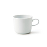 slope（スロープ）ティーカップ　白磁