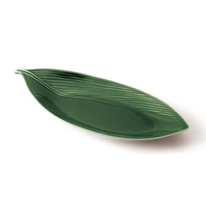 【受付停止中】leafy(リーフィ)37.5cmプレート 織部