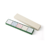 やきイロ箸置五個組　釉薬銅板（kooci）