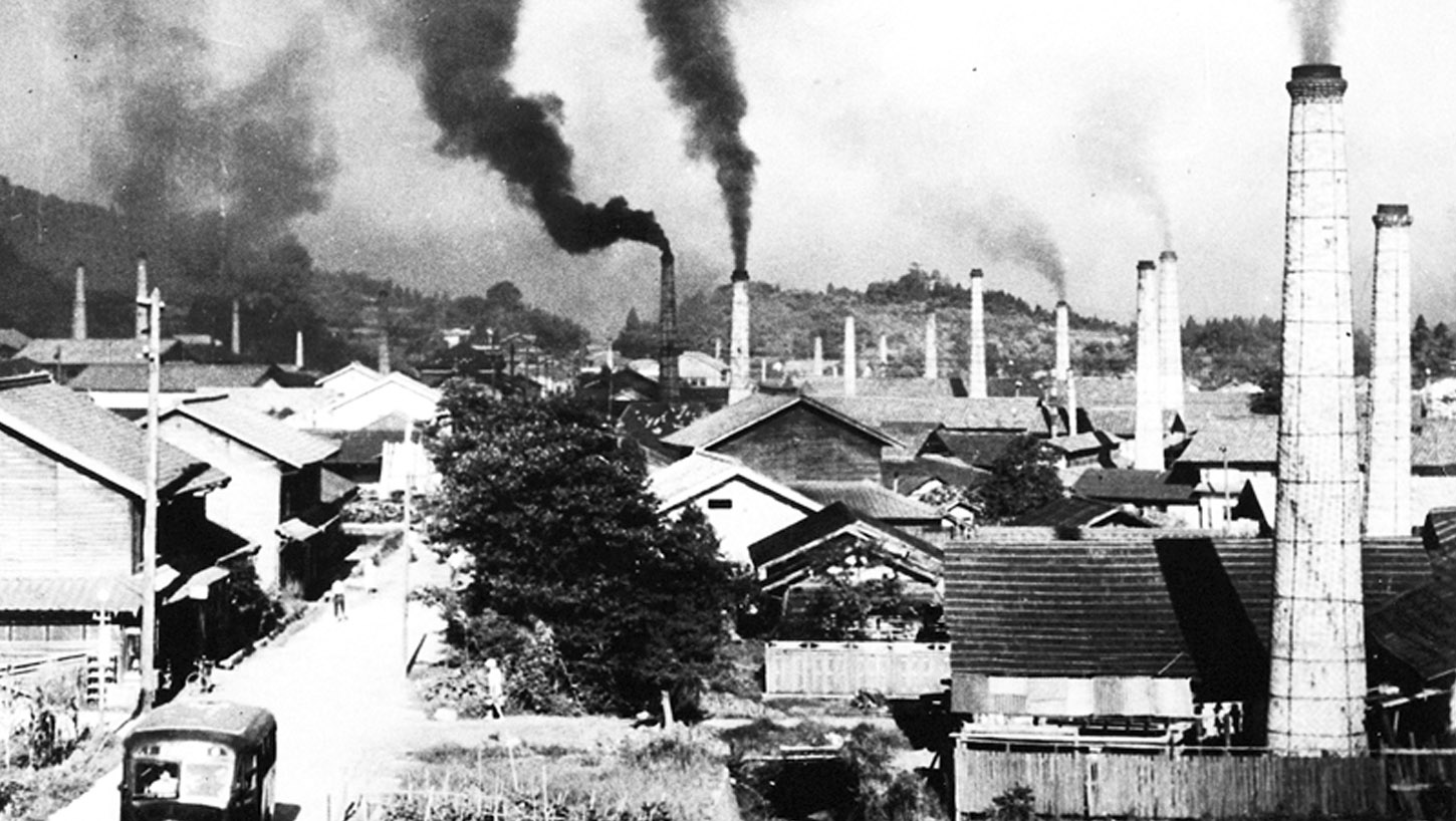 かつて世界有数の洋食器生産地だった東濃地域の様子