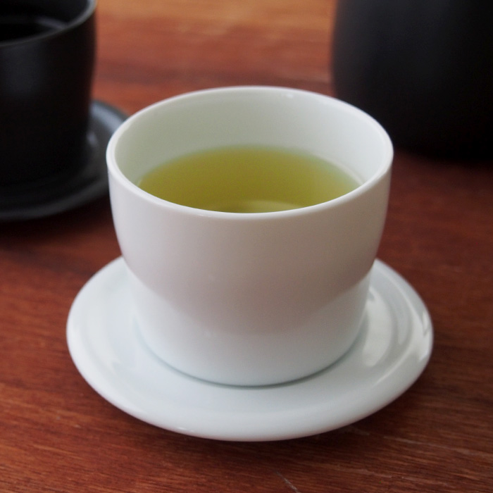 cula（キューラ）煎茶碗・茶たく　白磁