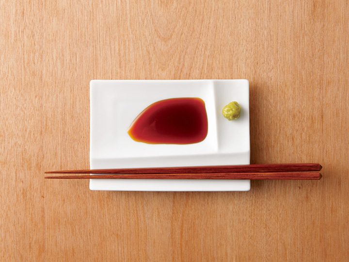 isola（イゾラ）パレットプレートS　白磁　お箸が置ける醤油皿として使える