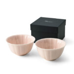 suzune（すずね）ペアめし碗　桃釉