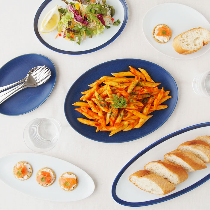 hibi Ovals（ヒビ オーバルズ）料理盛り付けイメージ