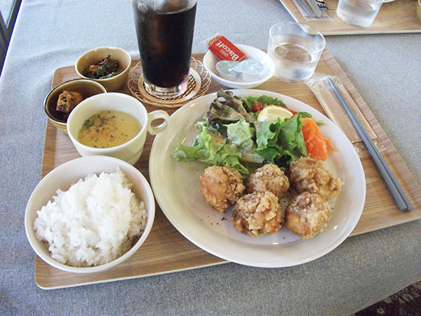 化石食堂でランチしてきたよ～