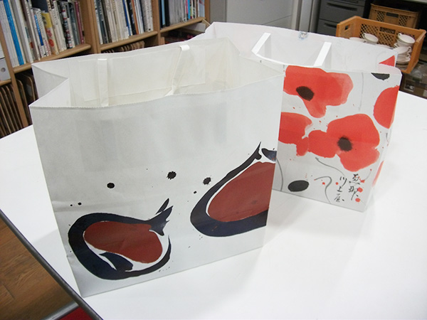 恵那川上屋さんの紙袋が捗る