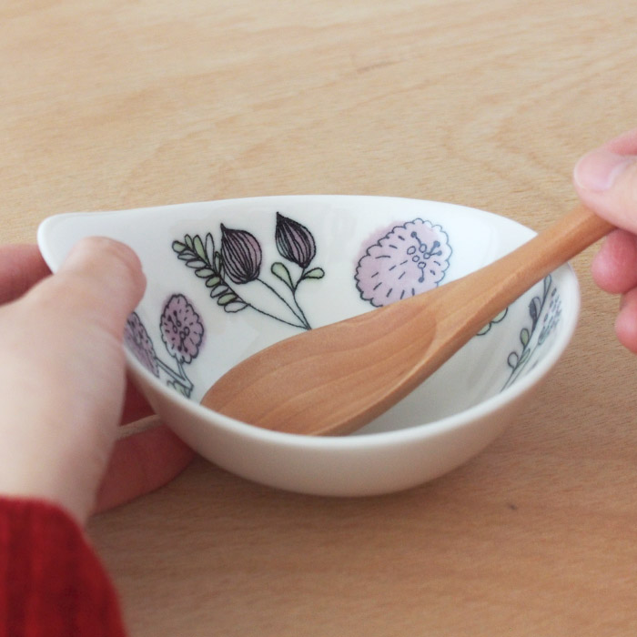 knuq（ヌック）12cmボウル　バイオレット　サイズイメージ