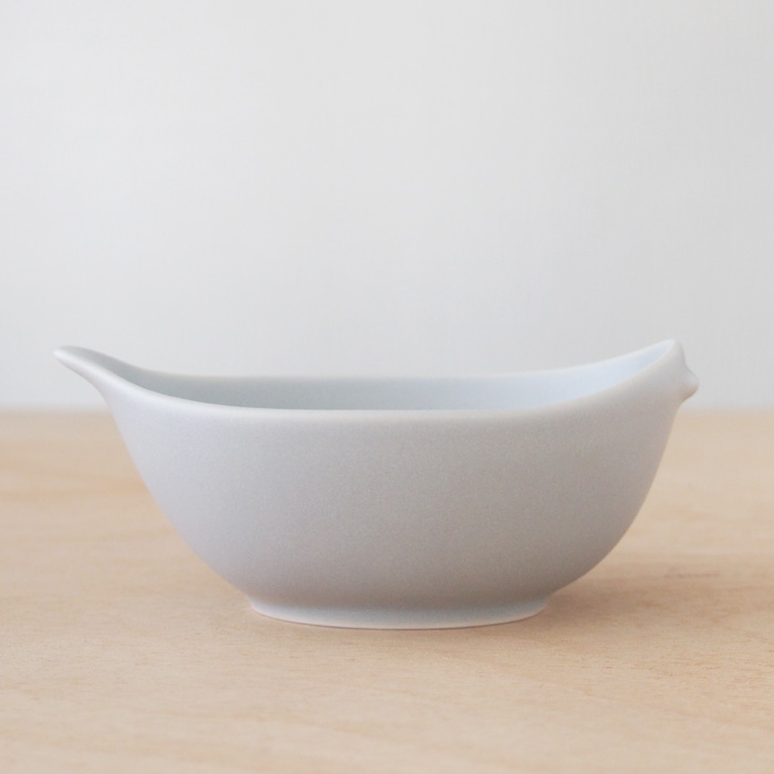 cotori（ことり）ライスボウル　グレーマット　横から