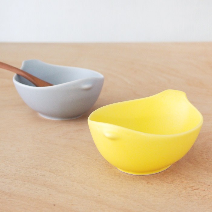cotori(ことり)ライスボウル イエローマット・グレーマット