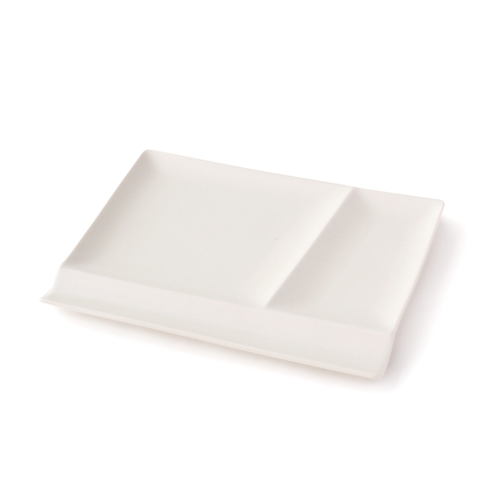 isola（イゾラ）パレットプレートL　白マット〈限定色〉