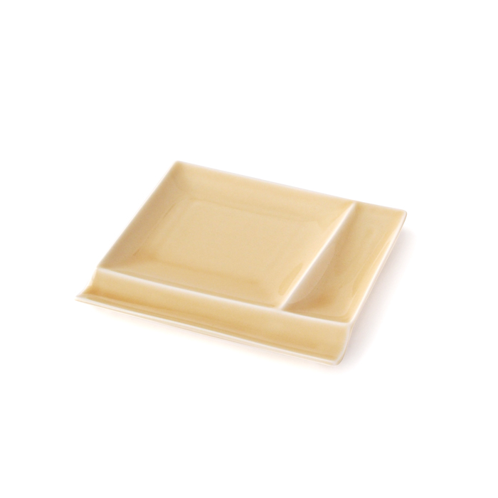 isola（イゾラ）パレットプレートM　黄瀬戸